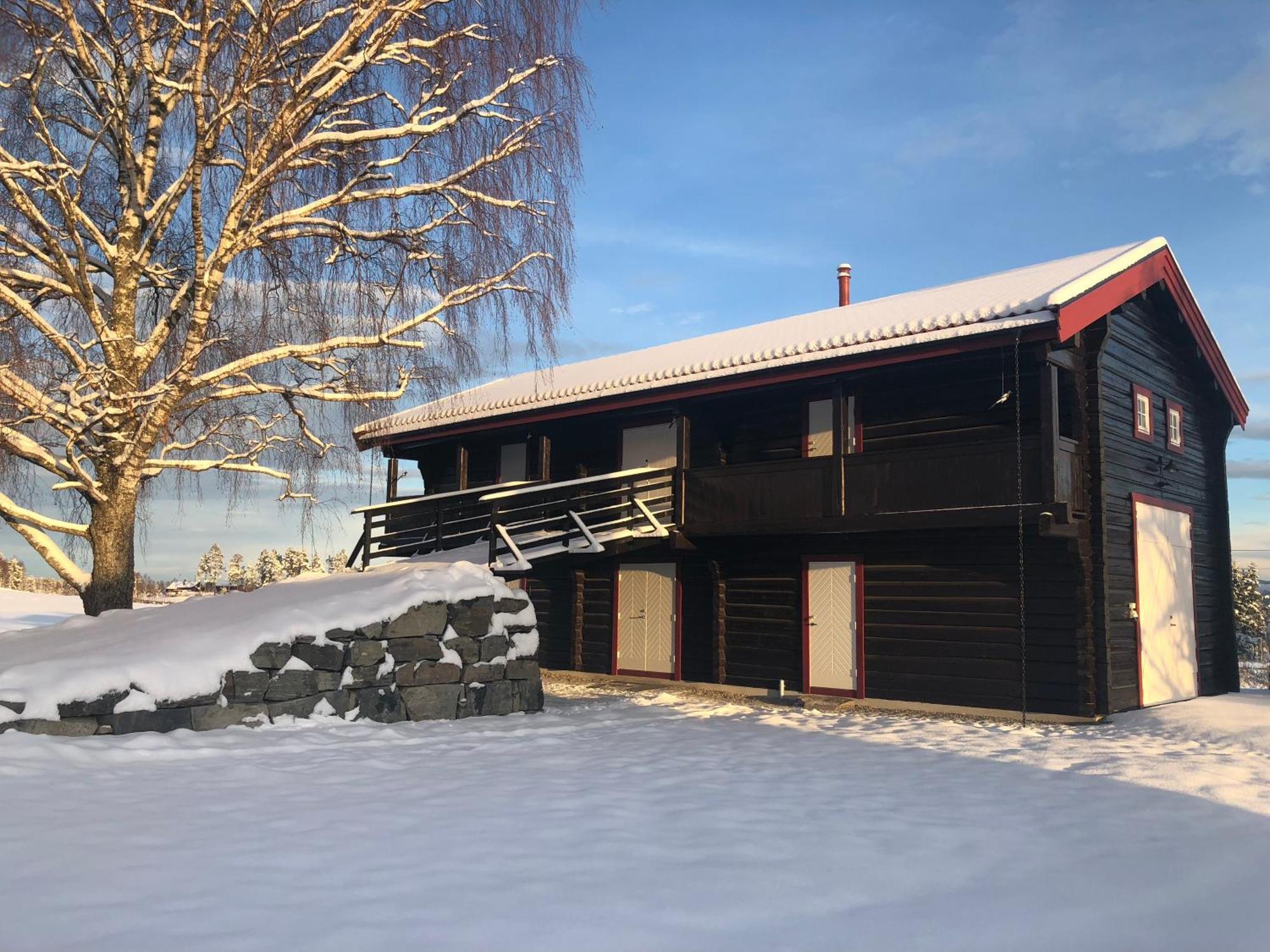 Apartamento Drolsum Gard Vikersund Exterior foto